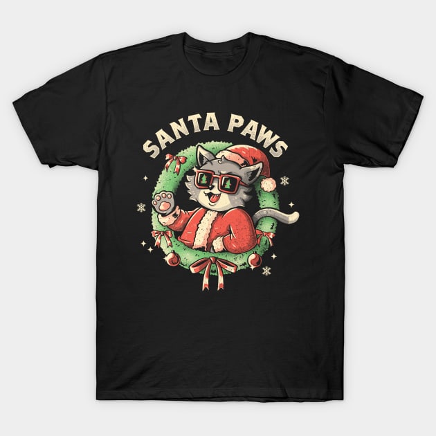 Santa Paws Ugly Sweater by Tobe Fonseca T-Shirt by Tobe_Fonseca